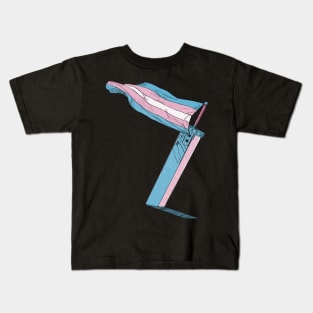 Bustin Transphobes Kids T-Shirt